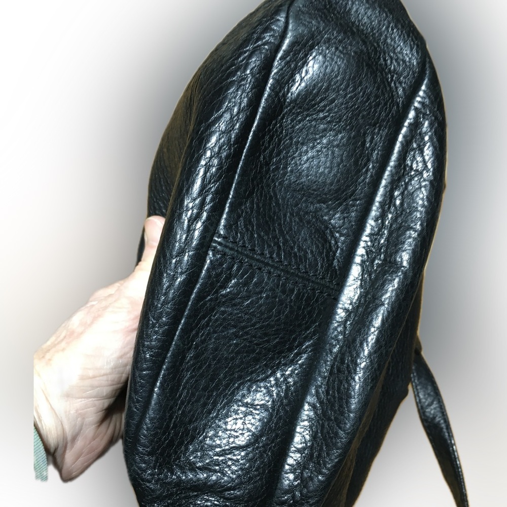 Marc Jacobs Classic Q Hillier Pebbled Leather Hobo Shoulder Handbag - Picture 7 of 14